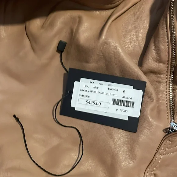 Dixon leather shorts - Picture 8 of 8